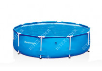 26702 Бассейн каркасный круглый INTEX Prism Frame Pool 305х76см+фильтр-насос картр. 1250 л/ч
